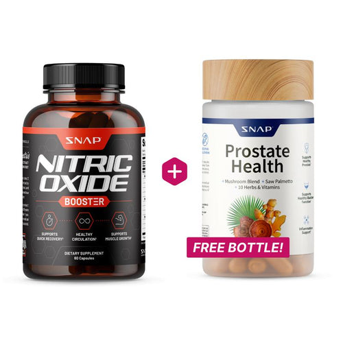 Nitric Oxide Booster + Free Prostate Health Bundle